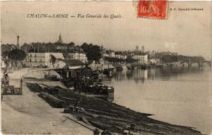 CPA CHALON-sur-SAONE - Vue générale des Quais (633649)