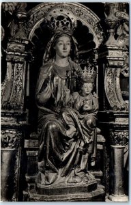 M-80792 The Virgin With The Child In The Main Altarpiece Cathedral Toledo Spain