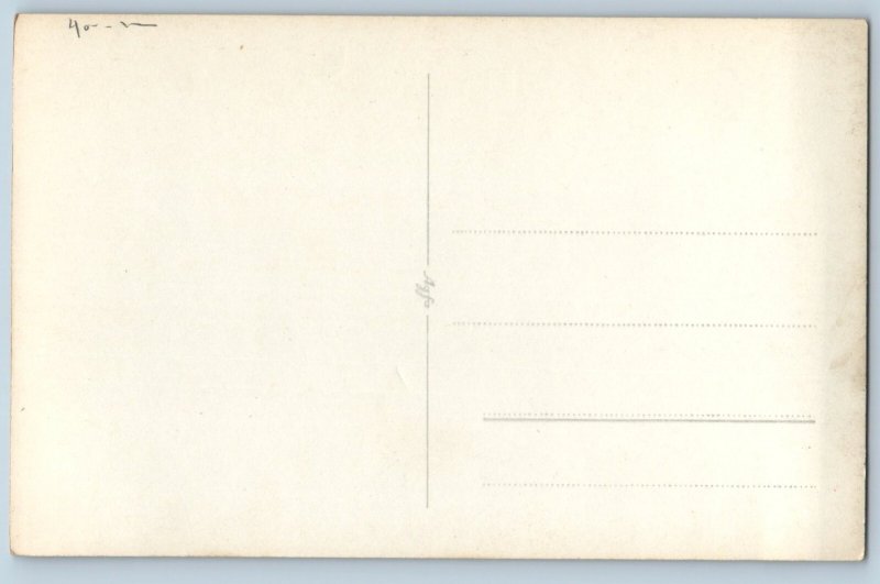 Piura Peru Postcard Hospital View in Talara c1920's Antique RPPC Photo