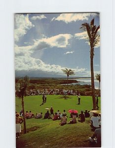 B-149768 Scenic 13th Green North Kona Coastline Mauna Kea Beach Hotel Hawaii USA