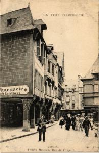 CPA DINAN-Vieilles Maisons-Rue de l'Apport (231024)