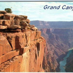 c1980s Grand Canyon National Park, AZ Birds Eye Colorado River Toroweap 4x6 M15