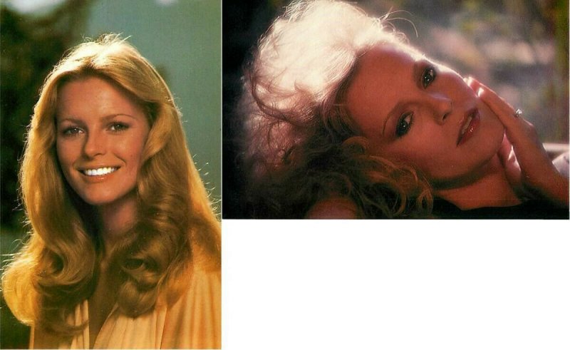 Cheryl Ladd Actress Original 1979 and 1982 Postcards