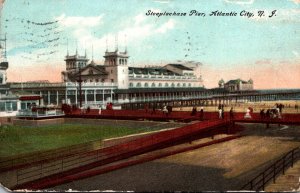 New Jersey Atlantic City Steeplechase Pier 1910