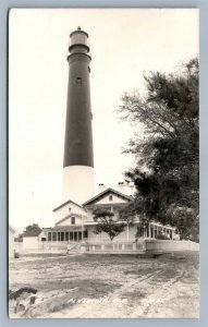 PENSACOLA FL LIGHT HOUSE VINTAGE REAL PHOTO POSTCARD RPPC