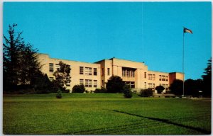 VINTAGE POSTCARD BROOKHAVEN HIGH SCHOOL MISSISSIPPI c. 1960s/EARLY 1970s