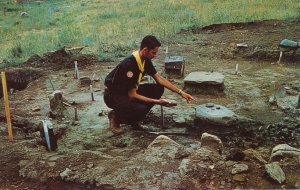 Indian Writings at Excavation Site - Philmont Scout Ranch NM, New Mexico