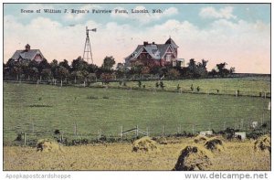 Nebracka Lincoln Scene Of William J Bryan's Fairview Farm 1922