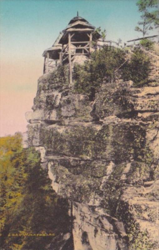 New York Lake Minnewaska Starboard and Port Watch Handcolored Albertype