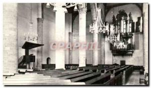 Postcard Old Middelburg Interior New Church Organ