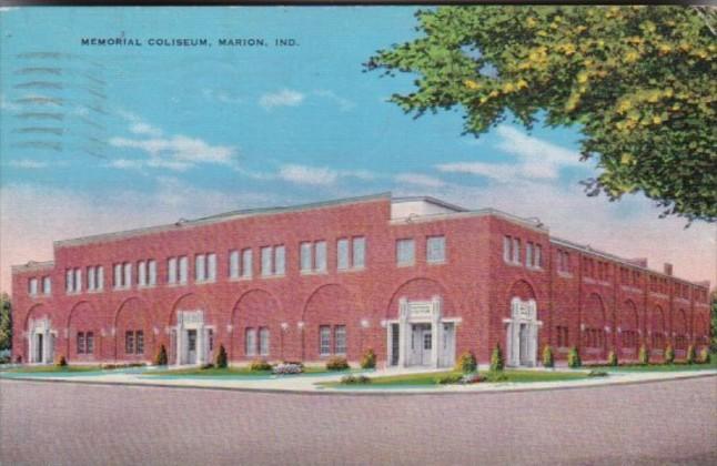 Indiana Marion Memorial Coliseum 1942