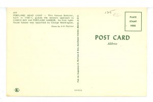 ME - Portland Harbor. Portland Head Lighthouse