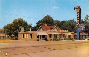 NASHVILLE, TN  Tennessee  NAJAR'S COURT & Restaurant   Roadside c1950's Postcard