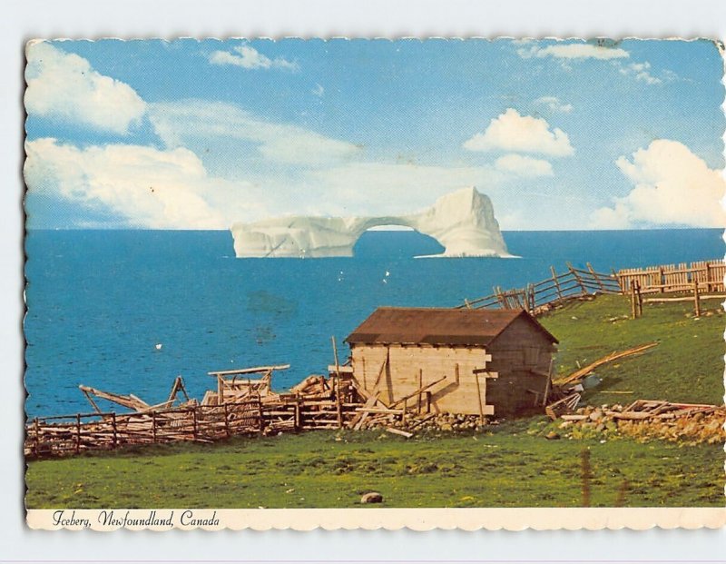 Postcard Iceberg, Newfoundland Coast, Canada 