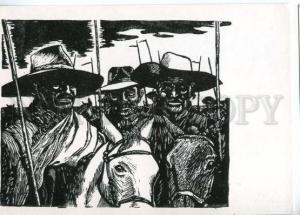 153691 Brazil PROPAGANDA Rebellion by Prado Old postcard
