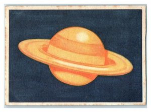 Saturn, Astronomical Wonders, Echte Wagner German Trade Card *VT31J