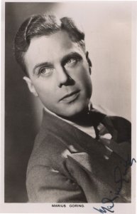 Marius Goring The Red Shoes Antique Hand Signed Photo