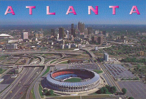 Atlanta Fulton County Stadium Atlanta Georgia