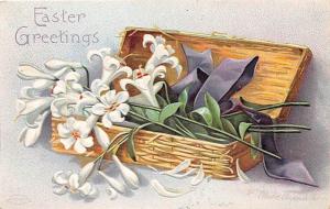 Ellen H Clapsaddle, Easter Greetings Holiday 1910 Missing Stamp 