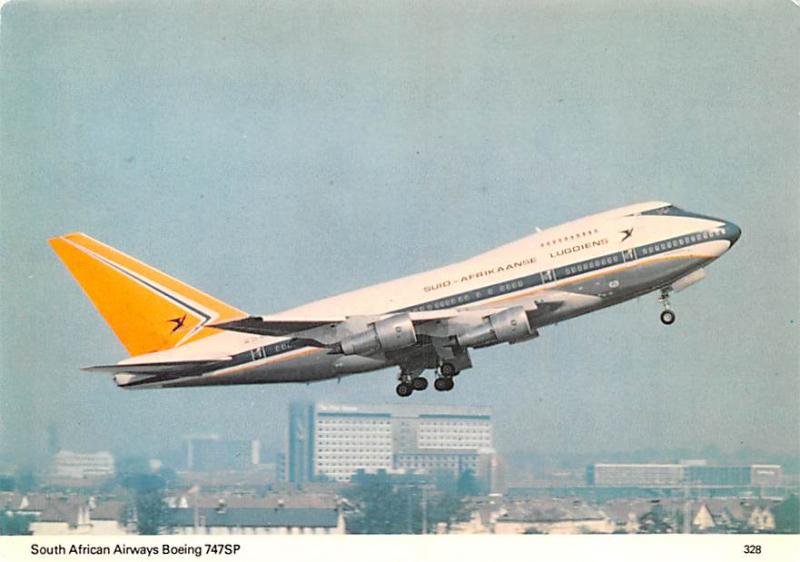 South African Airways Boeing 747Sp - 