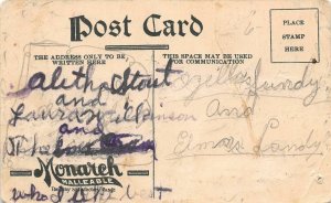 G91/ Interesting Postcard c1910 Advertising Monarch Range Trained Zebra