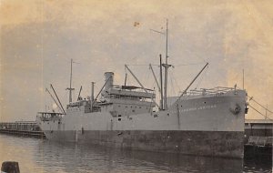 Lackawanna Bridge Real Photo Lykes Bros. Steamship Co., Inc. Ship 