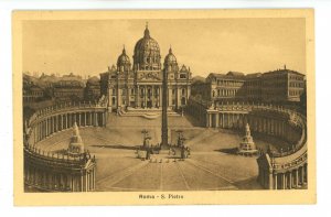 Italy - Roma (Rome), Vatican City. St Peter's Basilica & Square