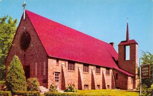 Pierre South Dakota~Lutheran Mission Church~Thin Belltower~Round Window 1956