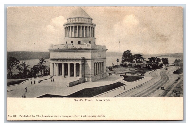 Grants Tomb New York City NY NYC UNP UDB Postcard Y10