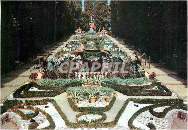 Postcard Modern Storico Giardino Garzoni Collodi dry XVII