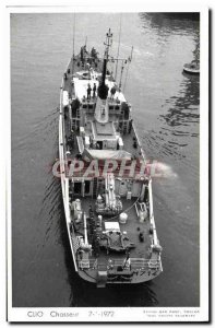 Modern Postcard Boat War Clio Hunter 1972