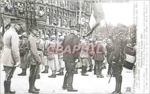 Old Postcard Fetes de la Victoire July 14, 1919