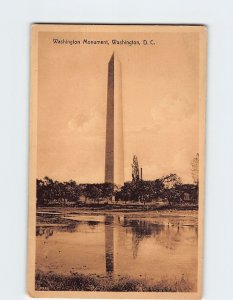 Postcard Washington Monument, Washington, District of Columbia