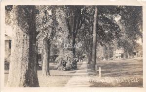 B8/ Walpole New Hampshire NH Real Photo RPPC Postcard 1914 Main Street Homes