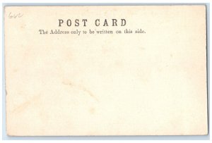 c1905 West African Soldiers Marching Out Barracks Sierra Leone Postcard