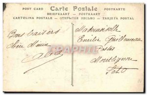 Old Postcard Franconville Interior From & # 39Eglise