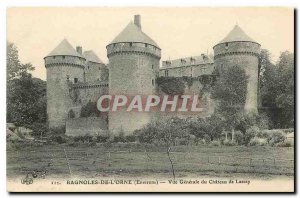 Old Postcard Bagnoles de l'Orne Surroundings General view of the Chateau de L...