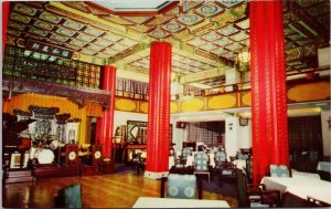 Hotel Miramar Hong Kong China Restaurant Nightclub Unused Postcard H33