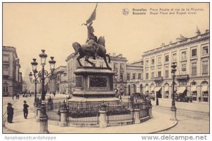 Belgium Brussells Royal Place And And Regent Street