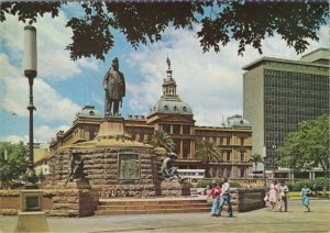 South Africa Postcard - Four Burghers on Commando, Pretoria  RR13375