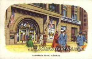 Congress Hotel Chicago IL Unused