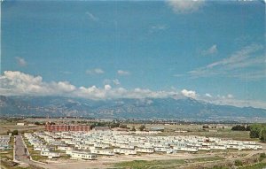 Colorado Springs Colorado Garden Valley Mobile Home Park Postcard Smith 20-1333