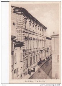 FAENZA (Emilia-Romagna), Italy, 1910-1920s; Via Bomizia