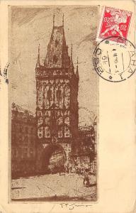 BT1971 Prasna Brana dle leptu z cyklu praha prag prague   czech republic