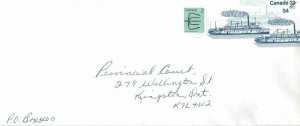 Entier Postal Stationery Postal Canadian Charter Boat