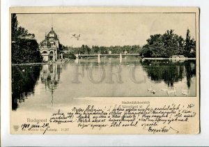 3152094 Hungary BUDAPEST City Park Pond Stadtwaldchenteich OLD