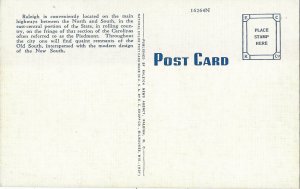 Bus Station in Raleigh North Carolina 1940s Cars