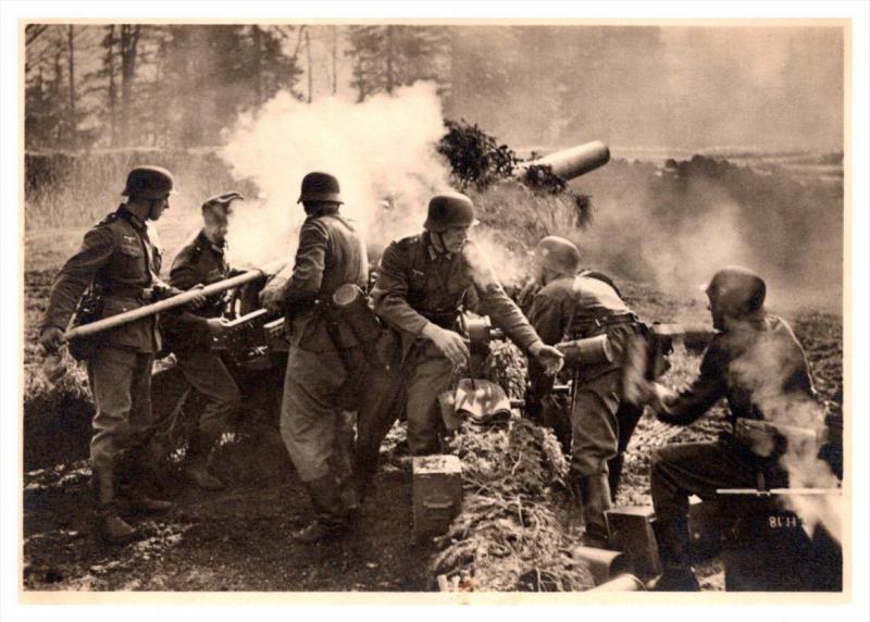 German  Nazi  Army Our Wehrmacht defense of an Armored attack  RPC