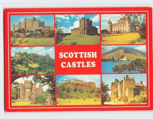 Postcard Beautiful Scottish Castles Scotland