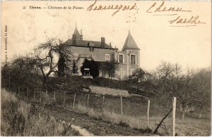 CPA CHENU - Chateau de la Fosse (112504)